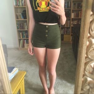 High Waisted Shorts